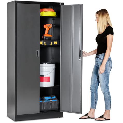 heavy duty steel cabinet|extra large tall storage cabinet.